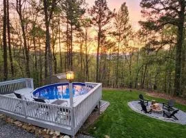 Large Hillside Retreat with Pool and Hot Tub