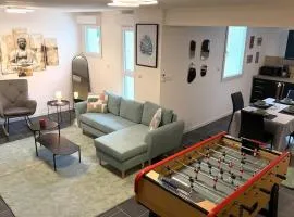 Duplex 4 pers 2 Ch, Babyfoot & Netflix tout équipé