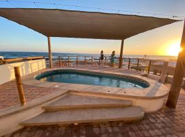 Casa frente al mar con alberca - Isla Cortes, hotell sihtkohas Isla de Redo