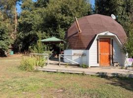 Cabañas Santa Sofía Radal 7 tazas, hotel i Curicó