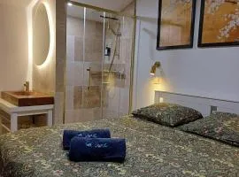 Tiny house in golden stone Quiet and wild