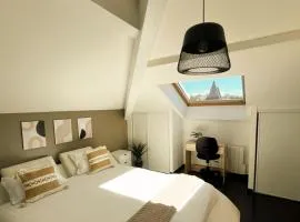 Modern Loft room in Annemasse 15 mins to Geneva with private free parking