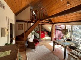 Historische Ferienwohnung mit Sauna und Dachterrasse, Hotel in Lich