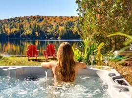 Bécassines Private Spa & Pool table , Waterfront: Nominingue şehrinde bir otel