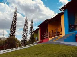 Casa vermelha Recanto Doce Lar