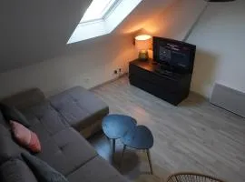 Appartement Familial de ville avec 2 places de parking privé intérieur gratuit