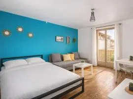 Studio cosy avec extérieur CHU