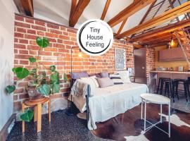 Molly Moll - Mini Ferienhaus in Kyritz, einer charmanten Stadt im Herzen von Brandenburg, Hotel in Kyritz