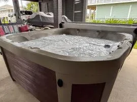 Retreat w/ Hot Tub & Fenced Yard: Walk to Beach