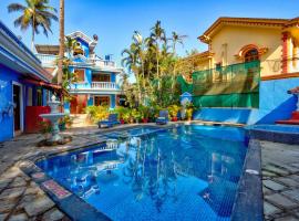 Luxury 5BHK Villa with Private Pool near Benaulim Beach, hotel i Colva