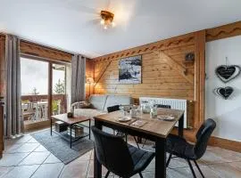 Appartement lumineux proche des pistes avec accès piscine et animaux admis - FR-1-566-7