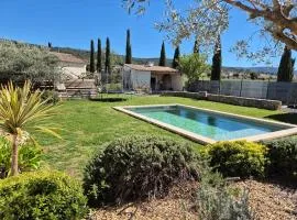 Maison avec piscine et vue sur le Mont-Ventoux