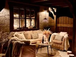 El Arca private cabin with hot tub Jeseniky for 9 guests