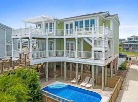 Rainbow's End Brunswick Vacation Rentals Ocean front with private heated pool