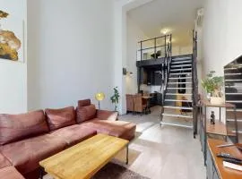 Industrial Loft Retreat w AC and Garage Parking