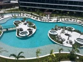 Refúgio em MURO ALTO Resort Piscinas 4 pessoas pertinho de Porto