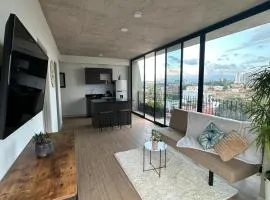Loft moderno con vista panorámica