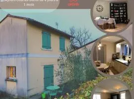 Spacious house near Bordeaux and vineyards