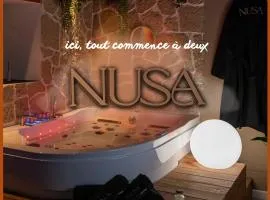 Love room Bali - jacuzzi & cinéma privé - Bretagne