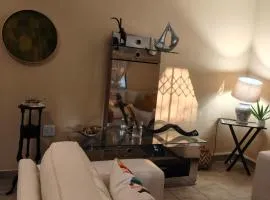 Chilling with birds at the garden farm