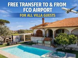 HeySuite Villa - Luxury House Fiumicino - navetta FCO gratuita
