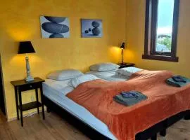 Guestroom with a mountain view