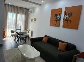 Logement élégant à une minute de la plage en plein cœur de la zone touristique de la ville de Sousse