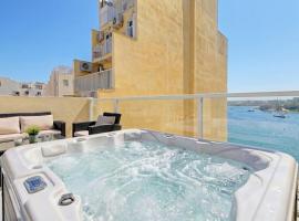 Sapphire Apartments & Penthouse with Heated Jacuzzi, Hotel in Sliema