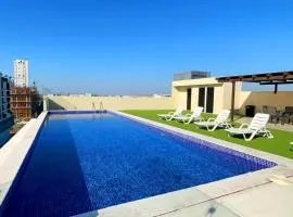 Acogedor depa a 1 cuadra de la playa con rooftop view