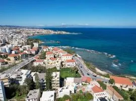 Chania Mamouth Studio with Sea View Balcony