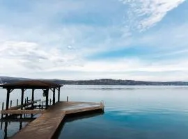 Lakeside Escape 9-Bedroom Home with Stunning Views
