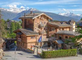 Hostellerie du Pas de l'Ours "Relais et Châteaux" – hotel w mieście Crans-Montana