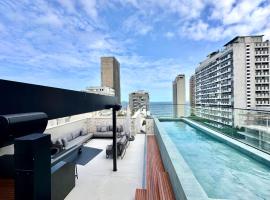 Bart&ocirc; 144 - Luxury Triplex Penthouse - Leblon, hotel no Rio de Janeiro