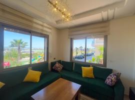 New Luxury 2BR Apt With Green Space In Residance, hotel a Casablanca