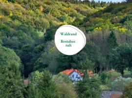 Ferienwohnung Schwarzhof- Hahnekräh am Bostalsee, helle 75 qm & hundefreundlich, hotel a Nohfelden