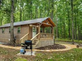 Charming Forest Cabin with Hot Tub & Covered Porch in Mentone, Alabama