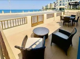 Spacious Bugibba Seafront Home Free Parking Free WiFi