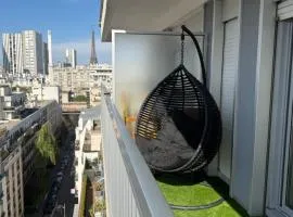 Apartment My HOME Eiffel Tower View