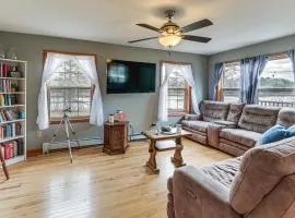 9-Acre Riverfront Home in Milbridge with Deck and Yard