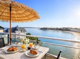 Le Crystal - Vue Mer & Accès Plage - Parking Privé