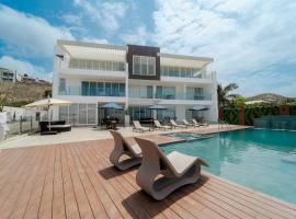 Manta में, होटल Apartamento frente a la playa Rivera Suites
