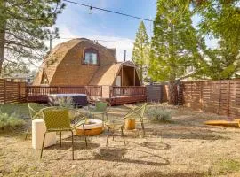 Geodesic Dome Home w/ Hot Tub & Yard in Big Bear!