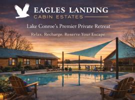 Viesnīca Eagles Landing Cabin Estates pilsētā Willis