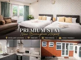 RS Prime Inn Birmingham Premium Private Rooms & 2 Double Beds Apartment With Bathroom & Kitchen, Free Parking Near NEC, Airport, HS2 Birmingham