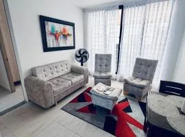 apartamento nuevo en ibague central 2 hab y wifi