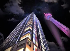 天空塔景观 豪华酒店式公寓 带游泳池健身房