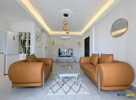 Chic apart with parking and balcony