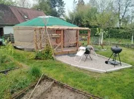 La yourte au cœur de la Normandie