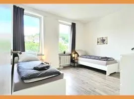 Modernes Apartment mit Einzelbetten & WLAN & kostenlosen Parkplätzen & voll ausgestattet in Altena
