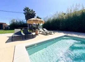 Villa moderne - piscine chauffée, terrasse & calme